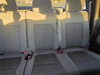 Interior Cabin: Spacious 4-door Crew Cab interior with verified safety inspection passing in May 2024.