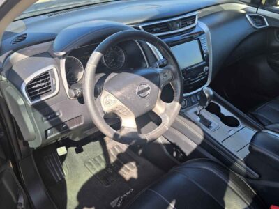 Verified manufacturing tag for the 2015 Nissan Murano, detailing the 5,110 LBS GVWR and VIN: 5N1AZ2MG3FN211696.