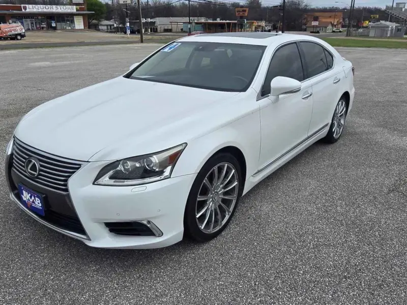 2014 Lexus LS 460 luxury sedan in silver, forensically audited by Orion Systems for mechanical integrity and Japanese engineering standards.